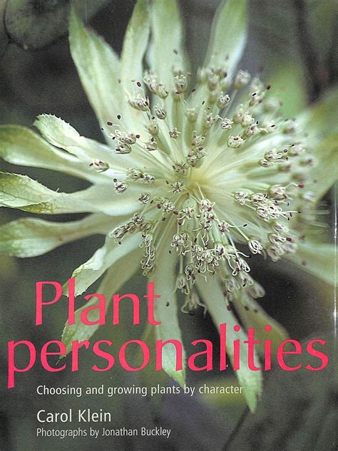 plant personalities choosing and growing plants by character Reader