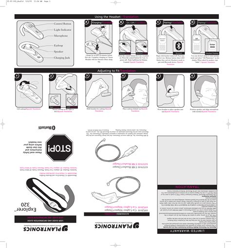 plantronics 320 bluetooth manual Doc