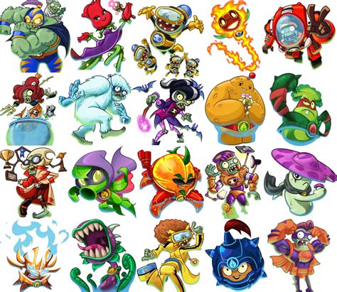 plants vs zombies characters