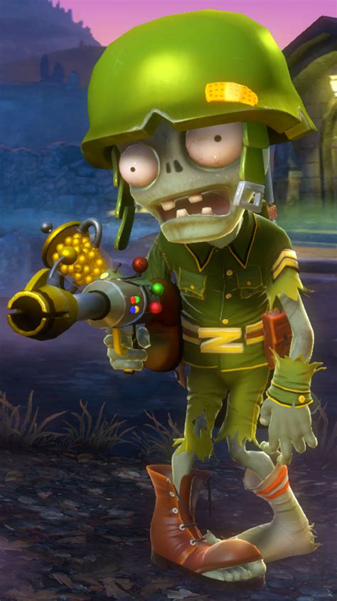 plants vs zombies foot soldier