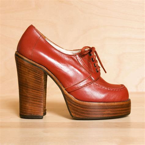 platform shoes from the seventies