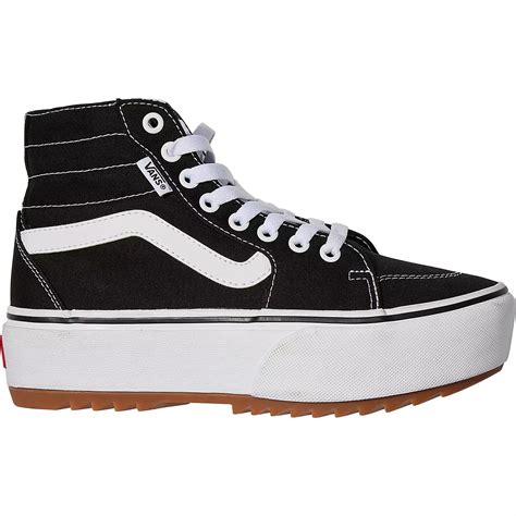 platform vans high top