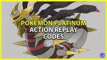 platinum action replay codes