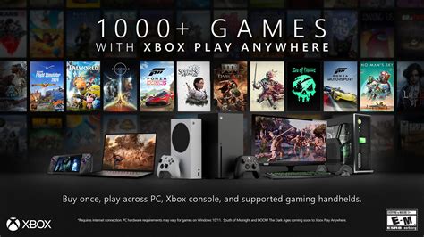 play anywhere games xbox