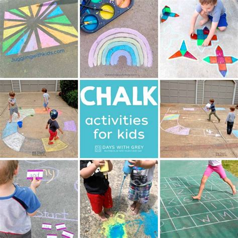 playing with chalk in spannish