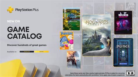 Playstation Plus Extra Game Catalogue