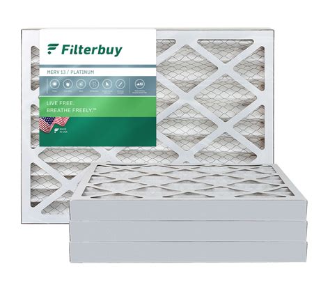 pleated air filters packaging