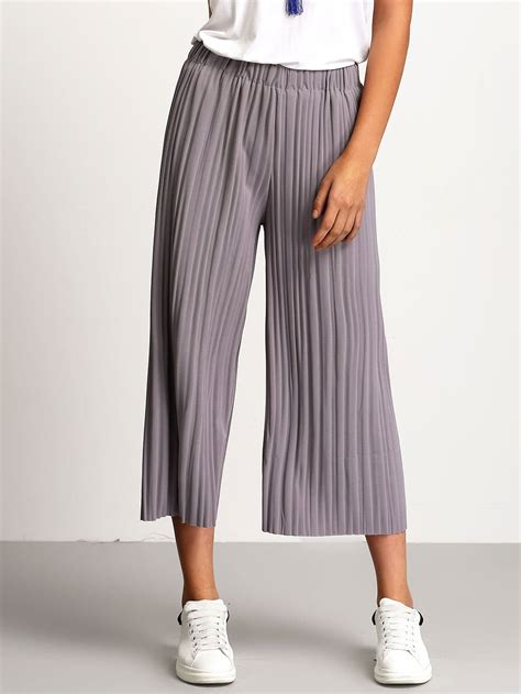 pleated pants women