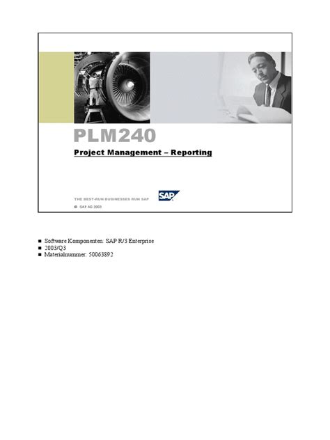 plm240 project management reporting pdf Reader