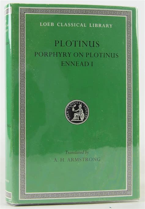 plotinus volume i porphyry on plotinus ennead i loeb classical library no 440 Epub