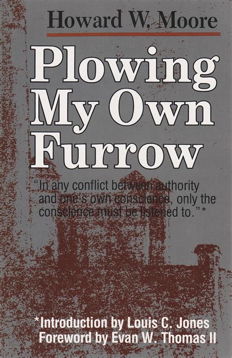 plowing my own furrow peace and conflict resolution Reader