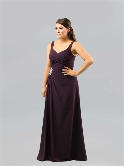 plum bridesmaid dresses