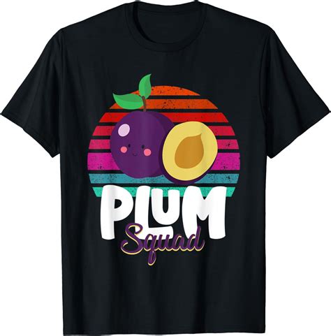 plum t shirt