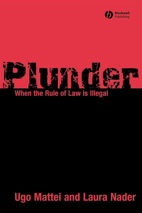 plunder when the rule of law is illegal Kindle Editon