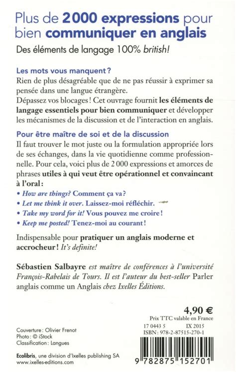 plus 2000 expressions communiquer anglais PDF