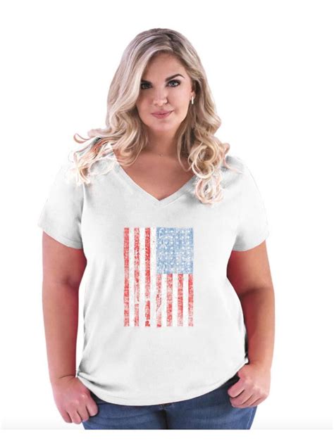 plus size 4th of july shirts