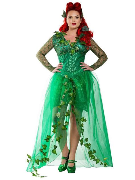 plus size Poison Ivy costumes