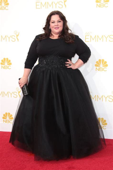 plus size actors wearing gowns