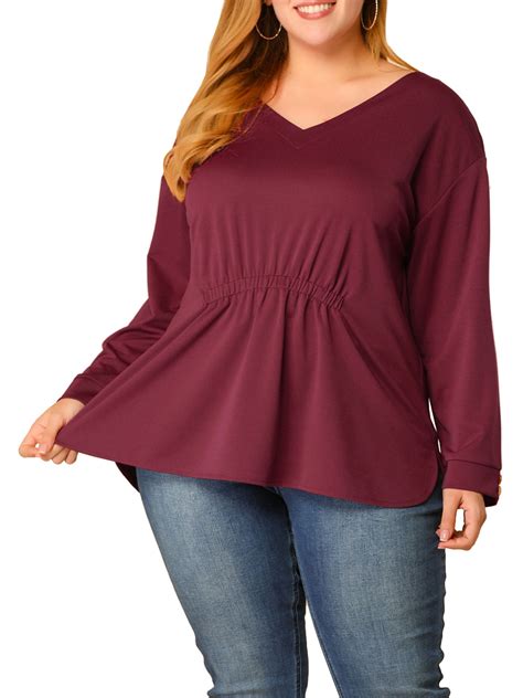 plus size blouses for women