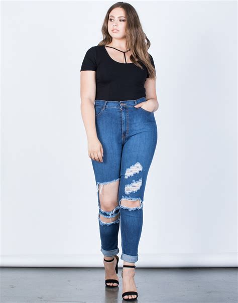 plus size jeans