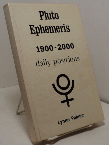 pluto ephemeris 1900 2000 daily positions Kindle Editon