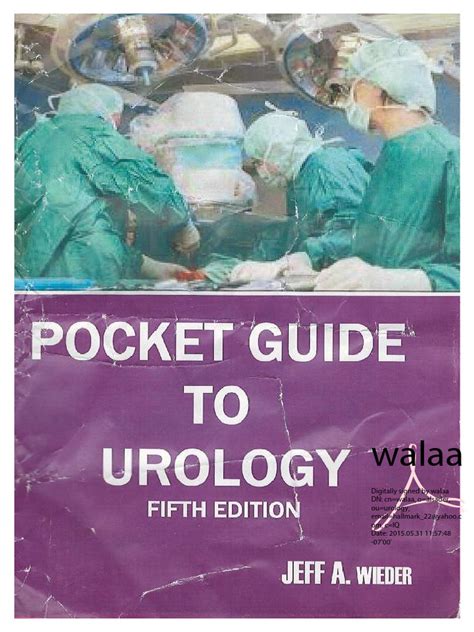 pocket guide urology 4th edition pdf download PDF