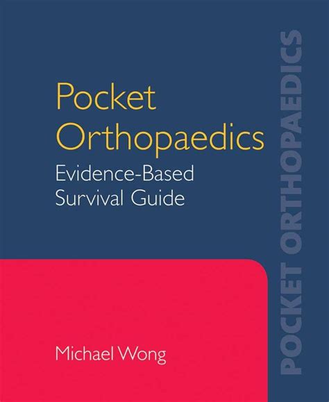 pocket orthopaedics evidence based survival guide Reader