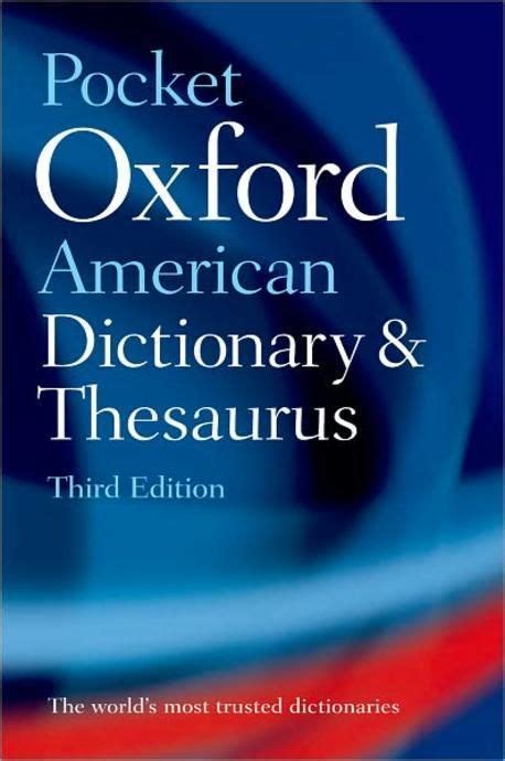 pocket oxford american dictionary and thesaurus Epub