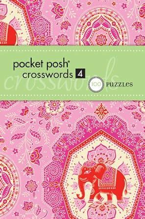 pocket posh crosswords 4 75 puzzles Reader