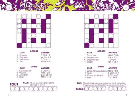 pocket posh jumble crosswords 3 100 puzzles Reader