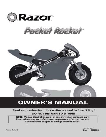 pocket rocket manual pdf Reader