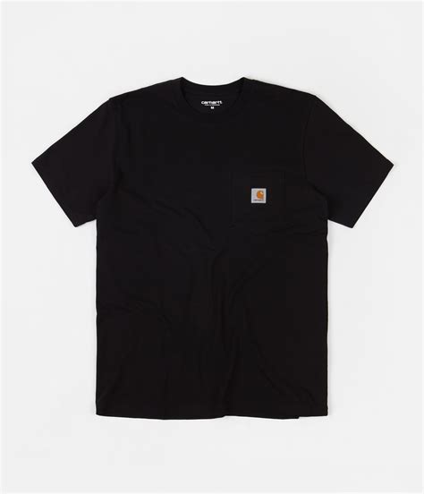 pocket t shirt black