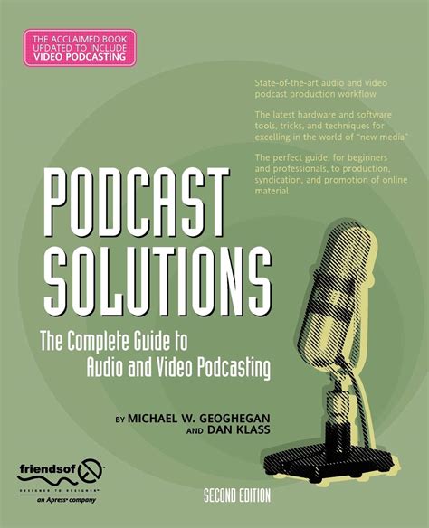 podcast solutions the complete guide to podcasting Doc