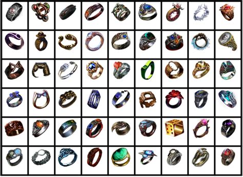 poe unique rings