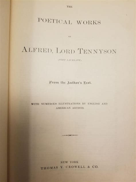 poetical works of alfred lord tennyson poet laureate Kindle Editon