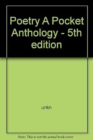 poetry a pocket anthology 5th edition Doc