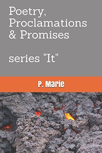 poetry proclamations and promises it Reader