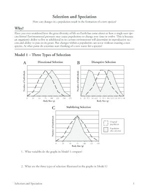 pogil selection and speciation answer key Reader