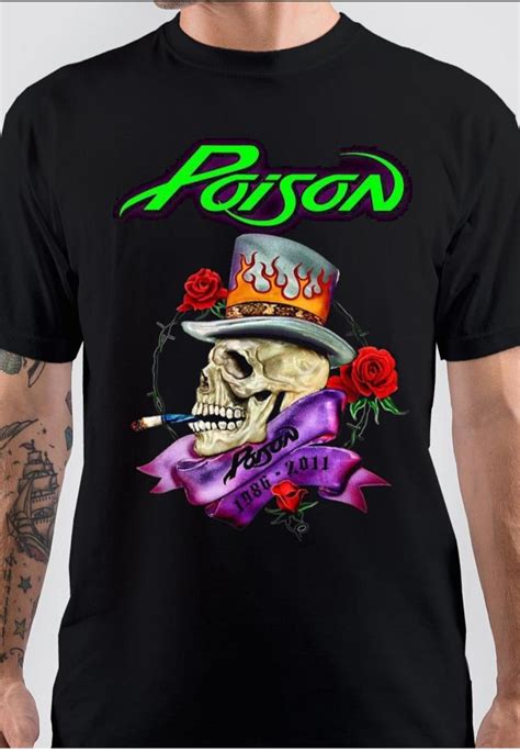 poison band t shirt