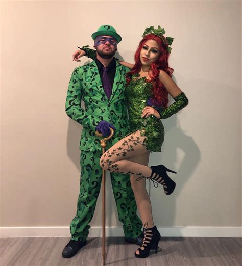 poison ivy and the riddler