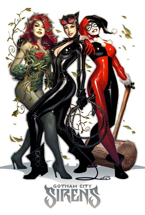 poison ivy catwoman harley quinn