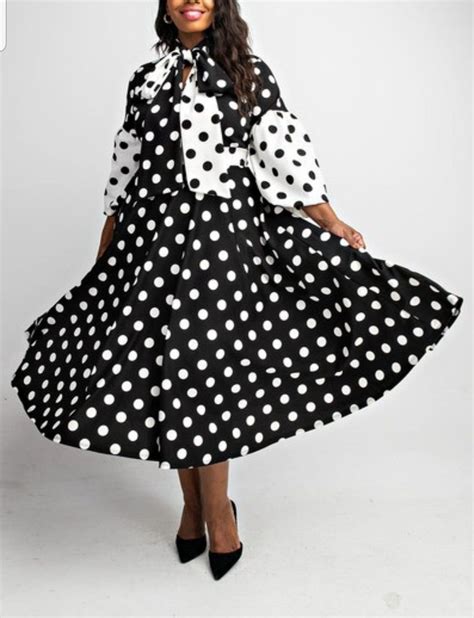 poke a dot dress