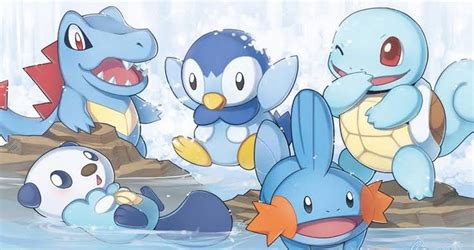 pokemon all water starters