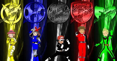 pokemon as power rangers