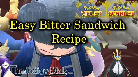 pokemon bitter sandwich