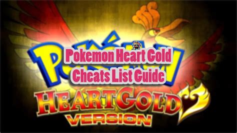 Pokemon Heart Gold Walkthrough Walls Cheat Code