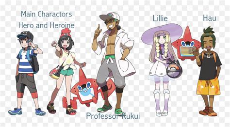 pokemon sun and moon pokemon characters