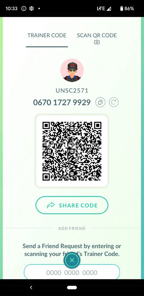 pokemon trainer code