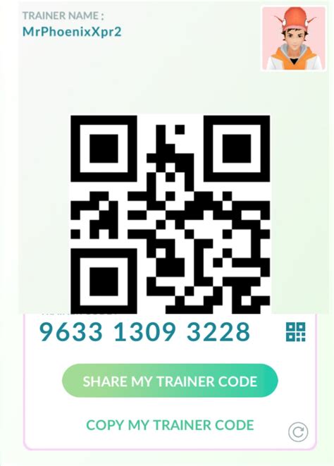 pokemon trainer codes