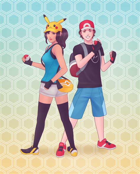 pokemon trainer poses